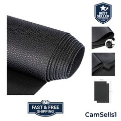 Soft Synthetic PU Fabric Material Faux Leather Sheets 2 Yards 54″ x 72″, 0.95…