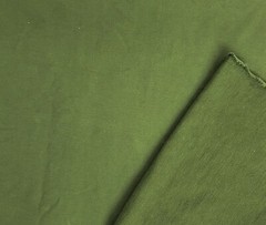 Supima Cotton Spandex French Terry Knit Fabric by The Yard Olive 11/21