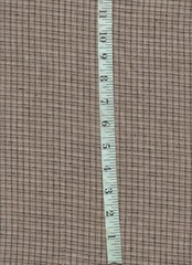 2 YDS ** 58″ * BEIGE * BLACK * WHITE * MINI CHECK * WOVEN * PLAID *