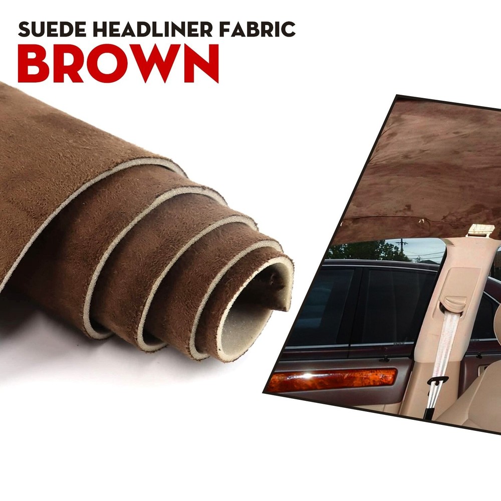 Suede Headliner Fabric Material For Pickup truck Interior Roof Liner Upholstery