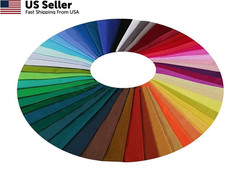50pcs 10 x 10 inch Multicolor Cotton Fabric Bundle solid 10 X 10,