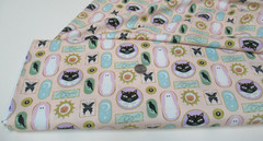 Timeless Treasures quilt-craft fabric SPOOKY FRAMES blush 2 yds (dfg-2818) Fun!