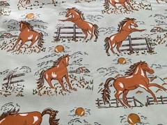 Ponderosa by Moda horses, western, cowboy cotton Stacy Iest Hsu #20861 mint BTY