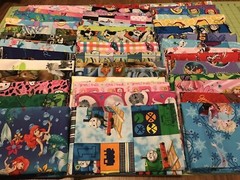 Children 8 half yards fabric bundle no duplicates 100% cotton high quality