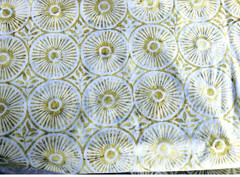 Beautiful Longitude Medallion Batiks Kate Spain in Citrine by Moda 22″X 14″