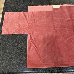 Kravet V-22451 Velours de Paris Velvet Fabric Deep Coral 56″