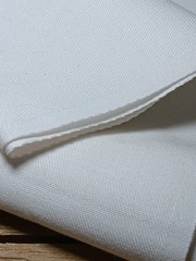Sewing Fabric Pure White Poplin or Light Weight Canvas .75 yd x 44″