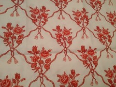 Pierre Deux The Tilly Collection Floral French Country Toile Fabric 56×44″