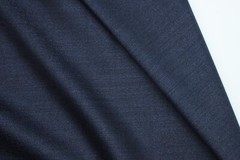 Lanificio di Marzoni Luxurious wool and silk suiting fabric made in Italy blue