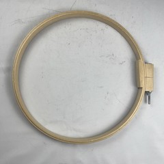 Vintage American Heritage Made in USA 14″ Round Wooden Quilting Hoop 1″ Wide