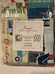 Annie’s Fabric Strip Pack Club Heart & Home 40 Pc Strips 1 Set Of 2