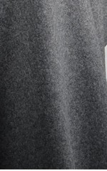 $36 for 2 Yards Real Wool Italian (Coating) Fabric – HEATHER CHARCOAL GRAY