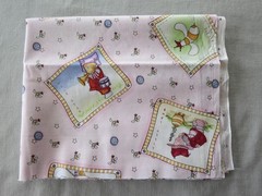 G. Studions The Land of Milk & Honey Design Print Craft Fabric, 37” x 43″
