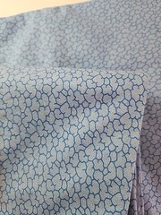 45″ X 5.6yds Light Blue Geometric Pattern Cotton Sewing Craft Quilting Fabric
