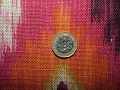 iLiv Linen Blend Fabric 3 Metres Mandu Cerise Curtain Upholstery Cushion