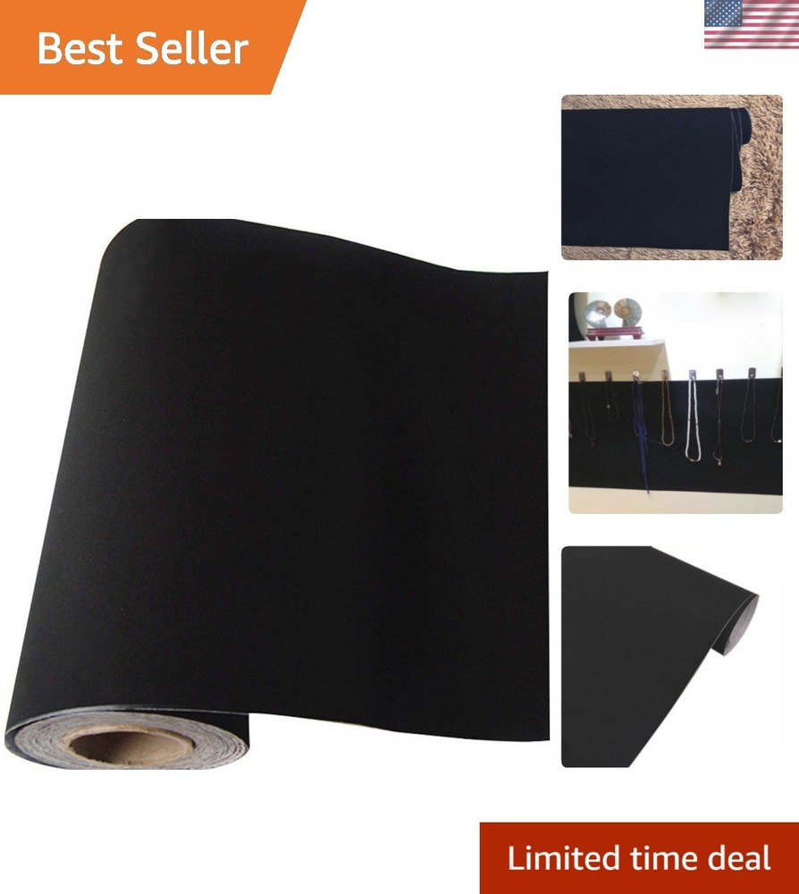 Self Adhesive Velvet Flock Backing Paper Liner for Jewelry Drawer Craft Fabri…