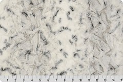 Shannon Fabric Luxe Snowy Owl Minky Cuddle Fabric ALLOY BTY