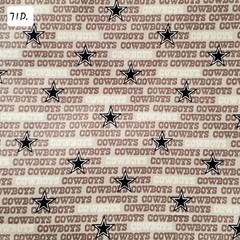 Sports Cotton Fabric by the ½ yard- Football Teams