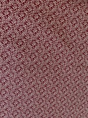 Circa 1800’s Little Flowers Tan & Burgundy 100% cotton Fabric per yd Calico