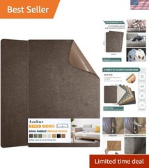 Couch Patch Repair Fabric,Microfiber Fabric, Self-Adhesive, for Sofa Repair and