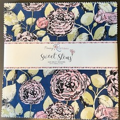 Sweet Stems Sue Daley Designs Penny Rose Fabrics 10” Squares (42 Each)