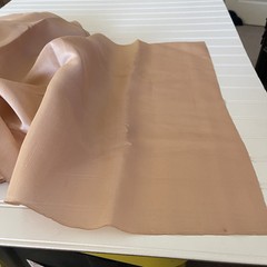 SILK PEACH FABRIC 6 Yards x 22 Inches Wide or 216 Inches x 22 Wide