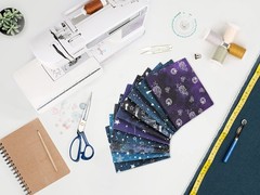 -25 Options- 100% Cotton Quilting Fabric Bundles 10pcs Fat Quarters 18”x21”-M…