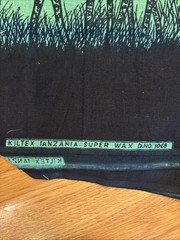 Tanzania Super Wax African Print Fabric Plus More Lot Approximately 9 Yards