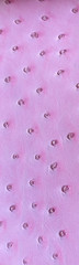 Pink ostrich faux vinyl Marine grade UV resistance waterproof Fabric