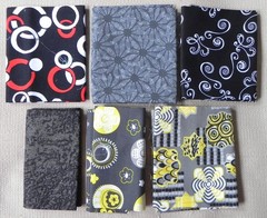 25 Fat Quarters, Assorted Abstract Patterns, Multicolor 18″x21″ Cotton Fabric #2