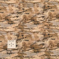Cream, Brown Black, Gray Mixed Slashes, Nature Print Cotton, BTY or 17″x44″