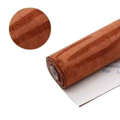 Self Adhesive Faux Suede Fabric Wrap Film Sticker Stretch Diy Car Interior Craft
