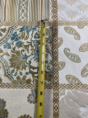 FabriCut Patchwork Pattern Upholstery 7 yards X 54” New Heavyweight