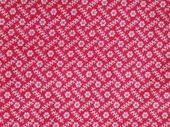 3 X Half Yards Fabric New Red Green Black Quilting Crafts Sewing Projects Multi