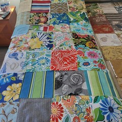 Heavy Duty Fabric Samples 100% woven Polyester Crafting Upcycling Bag Making etc