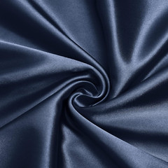 Charmeuse Satin Fabric by the Yard, 60 Inch Wide Navy Blue Satin Fabric Shiny &