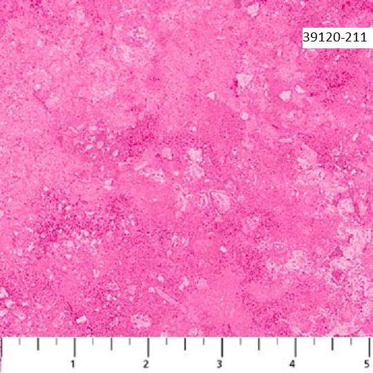 Stonehenge 39120-211 Quilt fabric Cotton by Northcott Bold Pink BTY
