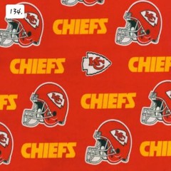 Sports Cotton Fabric by the ½ yard- Football Teams