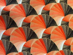 Fabric Freedom Art Deco 100% Quilting Cotton Fabric 18”X43” EUC