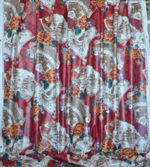 Thirty + yards available VINTAGE STANLEY KING CHINOISERIE CHINTZ 100% Cotton