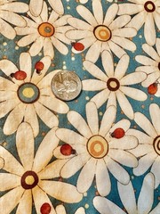 Hip Hop Garden Debbie Mumm SSI 17.5” X 20”Yd Quilt Cotton PREWASHED RARE
