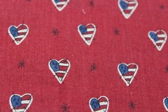 1930s Reproduction Fabric Cotton Quilt RED Hues Tiny Flowers 42×1/2 yd CHOICE