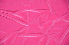 Bubble Gum Spandex Stretch Velvet fabric yard clothing dress