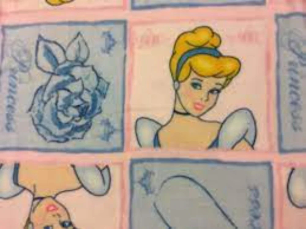 Cinderella Patch Fleece Fabric