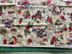 2014 Brother Sister Design Studio – 12 Days of Christmas – 1 yard – Poinsettias
