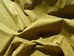 Light Dark Olive Green Thin Stripe Cotton Fabric POP PARADE P&B Textiles BTY