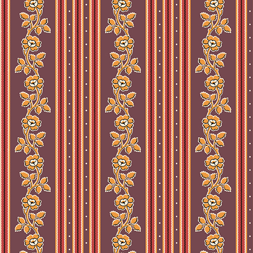 Little House on the Prairie Fabric by Andover Fabrics,100% cotton,7954-RN, BTY