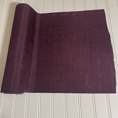 SILK Purple Redish FABRIC 10 Yards x 14.5 Inches Wide or 360 Inches x 14.5 Wide