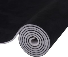 Versatile 96×60 Dark Black Micro-Fiber Headliner for Cars, RVs, and DIY Projects