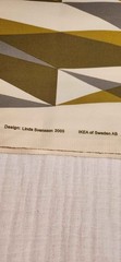 IKEA fabric yardage Linda Svensson Pernilla collection 2005 mid-century modern